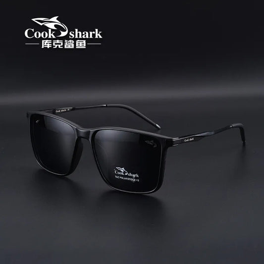 Cook Shark Polarized Sunglasses: UV Protection with Trendy Color-Changing Design