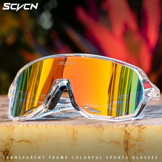 SCVCN UV400 Cycling Sunglasses: Men's and Women's